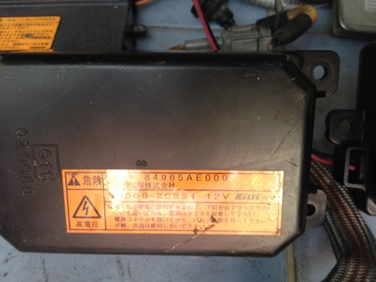 ไฟซีน่อนเเท้ JAPAN หลอด D2ชุดละ