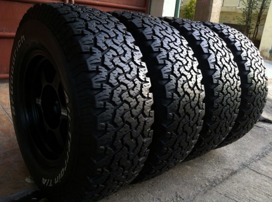 ขาย BF Goodrich All-terrain 265 70 r16 ปี12 + ล้อ TE-37x หล่อยกชุด ขาย BF Goodrich All-terrain 265 70 r16 ปี12 + ล้อ TE-37x หล่อยกชุด