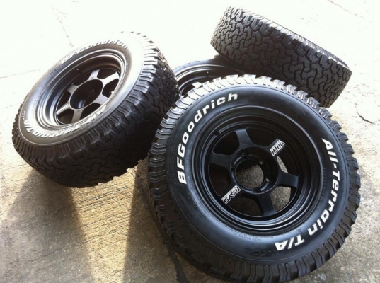 ขาย BF Goodrich All-terrain 265 70 r16 ปี12 + ล้อ TE-37x หล่อยกชุด ขาย BF Goodrich All-terrain 265 70 r16 ปี12 + ล้อ TE-37x หล่อยกชุด
