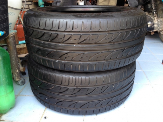 ยาง DOUBLESTAR 225 45 ขอบ17ปี12สภาพสวยคู่ละ