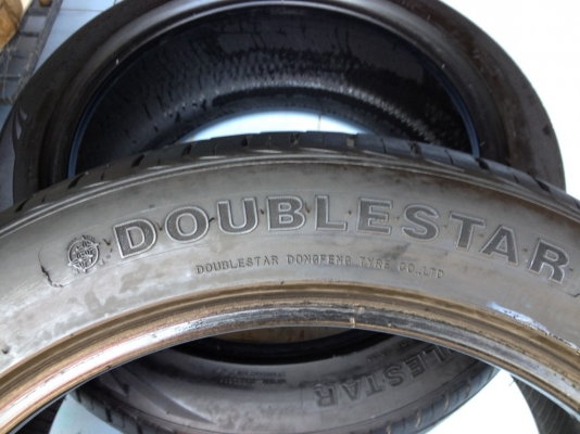 ยาง DOUBLESTAR 225 45 ขอบ17ปี12สภาพสวยคู่ละ