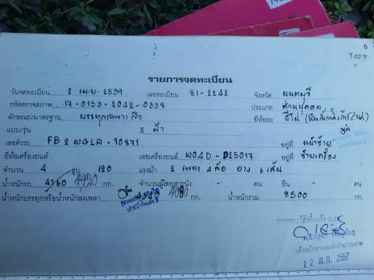 ขายรถ HINO FB2W ปี 39 เครื่อง WO4D 120 cc. ทะเบียน ม.79 ขายรถ HINO FB2W ปี 39 เครื่อง WO4D 120 cc. ทะเบียน ม.79
