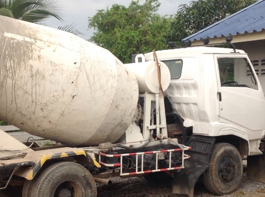 โม่ปูน  ขาย สด- ผ่อน  ทะเบียนพร้อมโอน   HINO เก่านอก