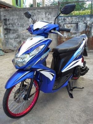 New Mio125-i MX หัวฉีดประหยัดน้ำมัน เครื่องเดิมๆแต่งสวยภายนอกอย่างเดียว ราคาถูกๆครับ