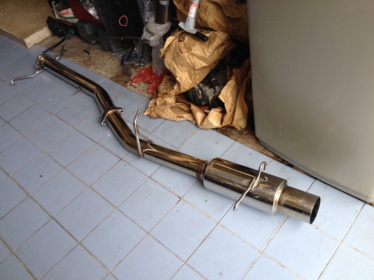 ท่อซิ่ง JAPAN เลสทั้งเส้นใส้3นิ้วสวยๆ