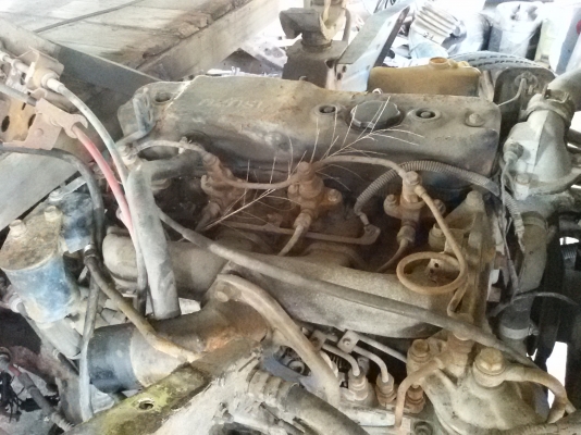 ขายรถ ISUZU NPR ปี 37 เครื่อง 4BD1 115CC.