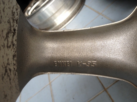 ล้อENKEI GTAเเท้ญี่ปุ่นขอบ17หน้า7หลัง8อ๊อฟ34 4รู114สภาพตามรูป