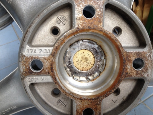 ล้อENKEI GTAเเท้ญี่ปุ่นขอบ17หน้า7หลัง8อ๊อฟ34 4รู114สภาพตามรูป