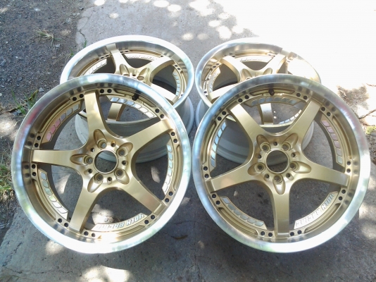 ขอบ18 volk racing  5รู100