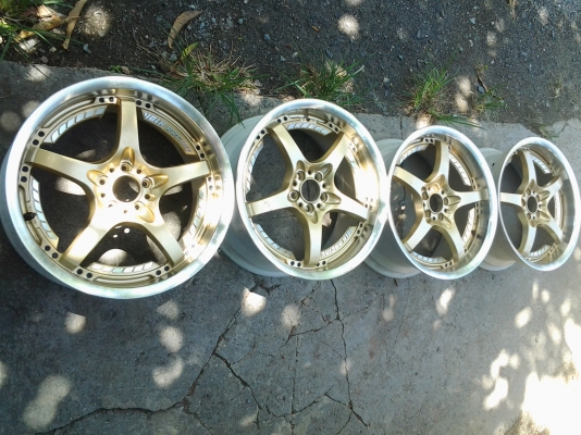ขอบ18 volk racing  5รู100