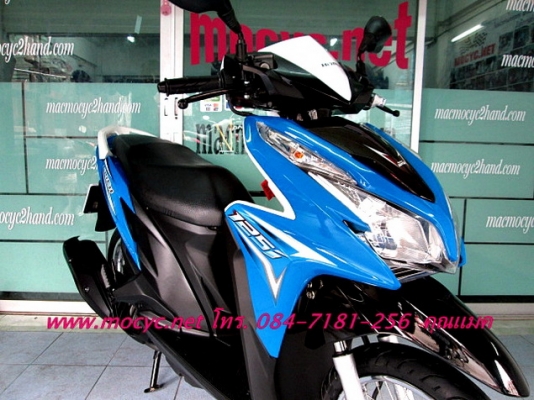 CLICK 125 i รถวิ่งน้อยไมล์ 680 โล(หกร้อยแปดสิบโล)เหมือนรถใหม่ กุญแจ2ดอก สมุดรับประกัน แถมกันขโมยตรงรุ่น 41900