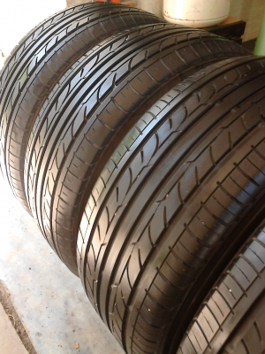 YOKOHAMA Earth-1 **ยางไม่เคยปะทั้ง 4 เส้น ถอดจาก BENZ TEL.081-427-3941