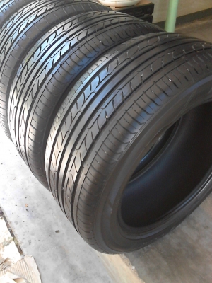 YOKOHAMA Earth-1 **ยางไม่เคยปะทั้ง 4 เส้น ถอดจาก BENZ TEL.081-427-3941