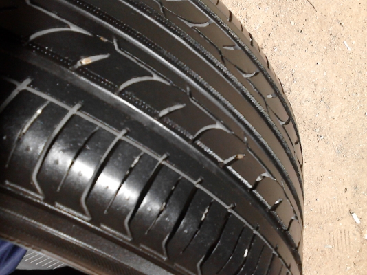 YOKOHAMA Earth-1 **ยางไม่เคยปะทั้ง 4 เส้น ถอดจาก BENZ TEL.081-427-3941