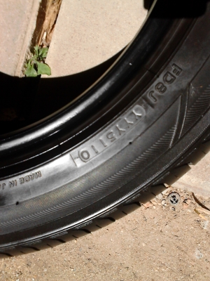 YOKOHAMA Earth-1 **ยางไม่เคยปะทั้ง 4 เส้น ถอดจาก BENZ TEL.081-427-3941