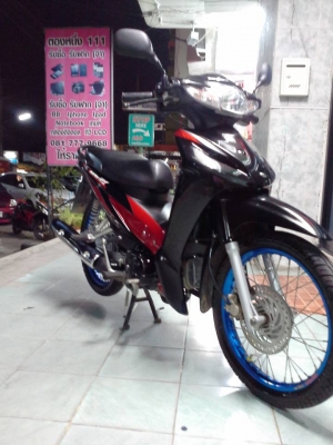 รถเพียง 5 เดือน Honda Wave 110i ปี 2556 รุ่นใหม่ล่าสุด รถเดิมๆแต่งสวยลงล้ออย่างเดียว