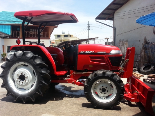 รถคุณภาพมาแล้ว...ยันร์ม่า EF453T 4 WD ใบมีดดันหน้าใหม่ เช็คสภาพพร้อมลุยงาน