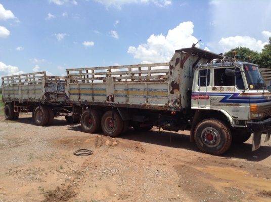 ขายพ่วงดั้มแม่ลูก HINO FM227 เครื่องเดิม EM100 220 แรงม้า เกียร์เดิม สโลว์เดิม คัสซีสวย ยางเต็ม ทะเบียนเต็มพร้อมโอน ราคาต่อรองได้อีกครับ