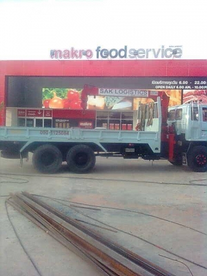 บริการรถบรรทุกติดเครน 3-5 ตัน (6-10 ล้อ) รับจ้างและให้เช่า      รายวัน-รายเดือน