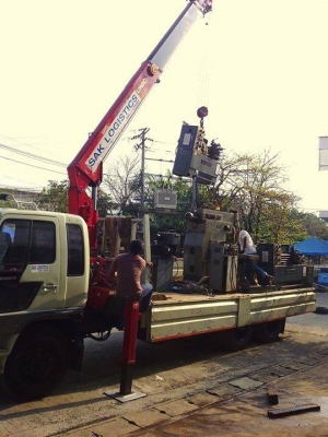 บริการรถบรรทุกติดเครน 3-5 ตัน (6-10 ล้อ) รับจ้างและให้เช่า      รายวัน-รายเดือน