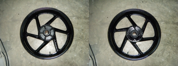 ### ลดราคาพิเศษ ล้อหน้า-หลัง CBR 250 RR ปี 92 (สี่สูบ) ###