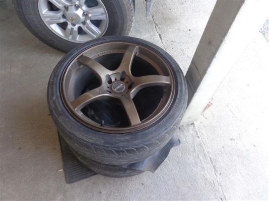 ขายล้อโปรไดร พร้อมยาง1ชุด หน้า9หลัง10