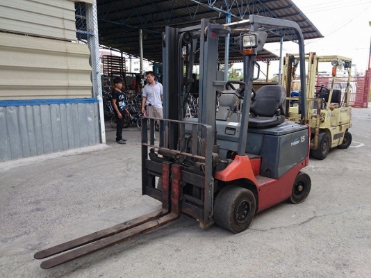 รถยกไฟฟ้าแบบนั่งขับขนาด 1.5 ตันเสาสูง 3 เมตร Nichiyu FB15PN-70B  ราคา  75000.-  บาท