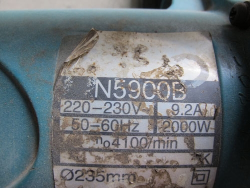 ขายเลื่อยวงเดือน MAKITA แท้รุ่น5900ขนาด9.5นิ้วสวยๆพร้อมใช้