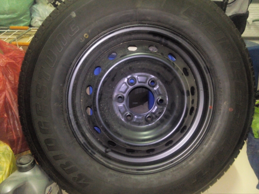 ยางอะไหล่บริสโตน 265/65/17 ปี 14 1 เส้น