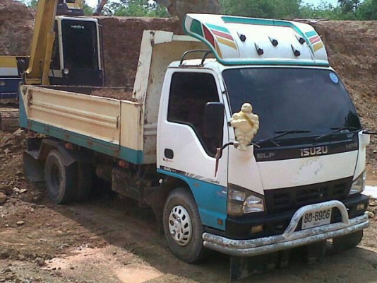 (มีทั้งหมด3คัน)ขายดาวน์ 6ล้อดัมพ์ NPR 130แรงม้า ปี51 รถสวย พร้อมใช้ 087-2976734