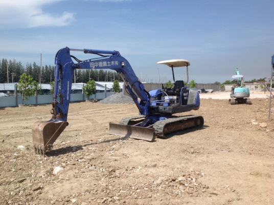 ขายรถแบคโฮ MITSUBISHI MM45T แทร็กยาง มือสองญี่ปุ่น