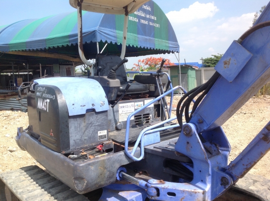 ขายรถแบคโฮ MITSUBISHI MM45T แทร็กยาง มือสองญี่ปุ่น