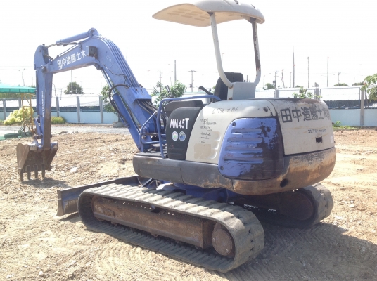 ขายรถแบคโฮ MITSUBISHI MM45T แทร็กยาง มือสองญี่ปุ่น