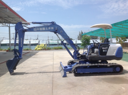 ขายรถแบคโฮ MITSUBISHI MM45T แทร็กยาง มือสองญี่ปุ่น
