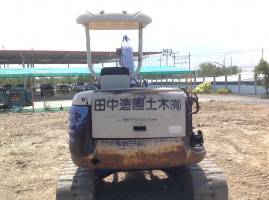 ขายรถแบคโฮ MITSUBISHI MM45T แทร็กยาง มือสองญี่ปุ่น