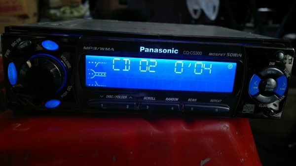 เครื่องเล่น CD/MP3/WMA Panasonic CQ-C5300 50Wx4