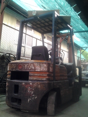 รถฟอร์คลิฟต์ TOYOTA 5FD-1.8 ตัน รถฟอร์คลิฟต์ TOYOTA 5FD-1.8 ตัน