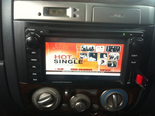 ขายวิทยุ ติดรถ 2 ดิน สภาพดี ใช้งานได้ 100\%