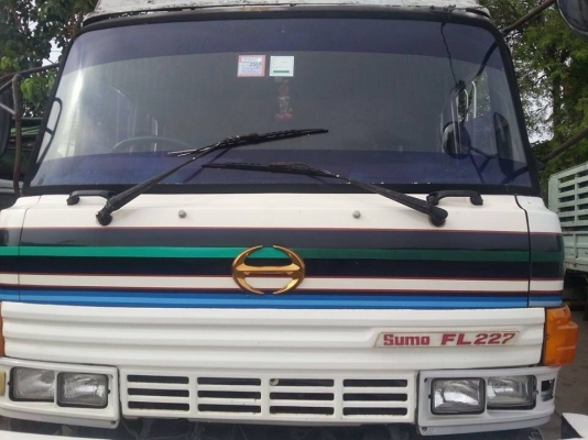 ขายรถบรรทุกสิบล้อ HINO FL186 เครื่อง HO7C 185 แรง 1 เพลา ตู้แสตนเลส ทะเบียนพร้อม
