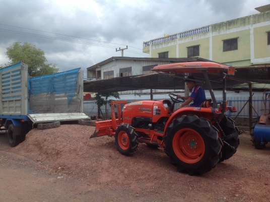 ปัญญาแทรคเตอร์มาแล้ว...นางฟ้า ครับ รถไร่แท้ๆ ไม่เคยลงน้ำ คูโบต้า L3608 พร้อมใบมีดคานล่างFD163F ผาน6x22ตราช้าง ทำงาน 372 ชม. จัดส่ง อ.ขาณุฯ จ.กำแพงเพชร