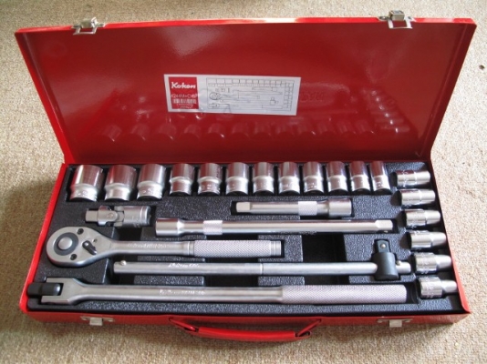 ชุดบล็อค Koken  made in japan 4244M+C-6P(ชุดใหญ่24ชิ้น)