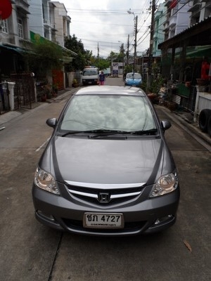 Honda City ZX 2007 AT สีเทา เบาะหนัง LPG DVD USB จอทัช เข้าศูนย์ครบ 0958981956 Honda City ZX 2007 AT สีเทา เบาะหนัง LPG DVD USB จอทัช เข้าศูนย์ครบ 0958981956