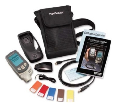 เครื่องวัดความหนาสี DeFelsko รุ่น Positector 6000 มิเตอร์วัดความหนาผิวเคลือบบนชิ้นงาน ให้ค่าความละเอียดสูง ทนทาน