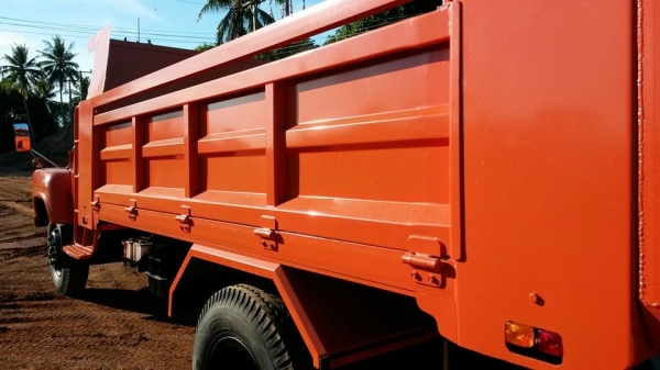 หัวยาวหกล้อดั๊มต่อใหม่ ISUZU HTR  เครื่อง 6BD1 165 แรง อดีตรถการไฟฟ้า วิ่งมาแค่ 180,000 KM. สภาพ 90\%