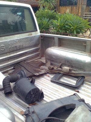 ขายรถกระบะ นิสสัน ฟอร์นเทียร ปี 07