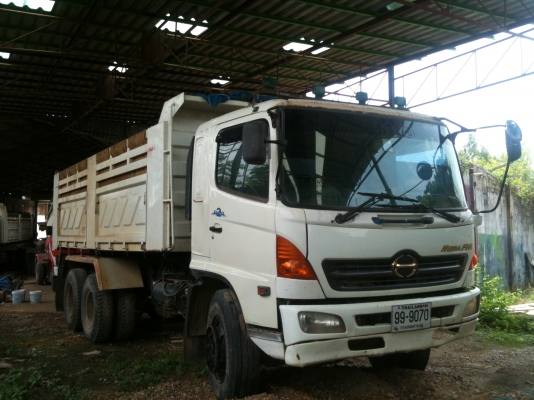 ขายรถสิบล้อ HINO MEGA ดั้มพ์ ปี49 เจ้าของขายเอง ต่อรองได้