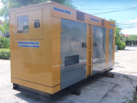ขายเครื่องปั่นไฟนำเข้าประกอบใหม่ 100 Kva.mad in japanรับประกัน 6-12  เดือน