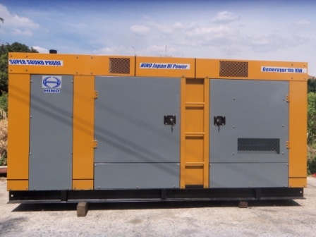 ขายเครื่องปั่นไฟนำเข้าประกอบใหม่ 100 Kva.mad in japanรับประกัน 6-12  เดือน