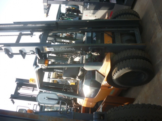 ขายฟอร์คลิฟต์ TOYOTA 7FG30 ( Specs Japan ) เสาสูง 4.0 M ,SIDE SHIP , ล้อหน้าคู่ ,ขอบคุณลูกค้าจาก มุกดาหาร ครับ