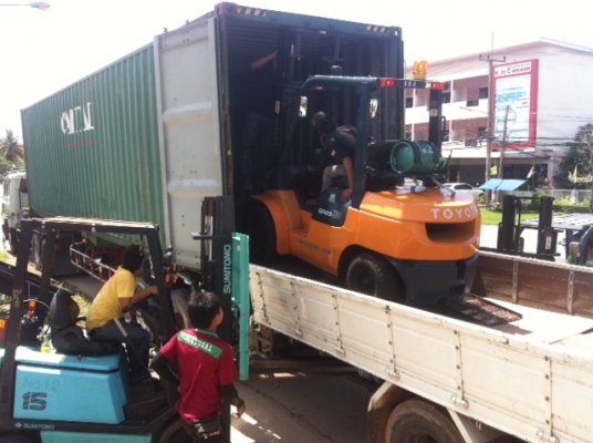 ขายฟอร์คลิฟต์ TOYOTA 7FG30 ( Specs Japan ) เสาสูง 4.0 M ,SIDE SHIP , ล้อหน้าคู่ ,ขอบคุณลูกค้าจาก มุกดาหาร ครับ ขายฟอร์คลิฟต์ TOYOTA 7FG30 ( Specs Japan ) เสาสูง 4.0 M ,SIDE SHIP , ล้อหน้าคู่ ,ขอบคุณลูกค้าจาก มุกดาหาร ครับ